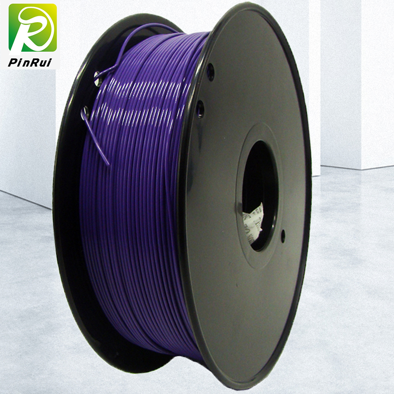 PINRUI високо качество 1KG 3D PLA на влакна тъмно лилав цвят
